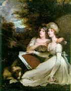 John Hoppner Portrait of the Frankland Sisters china oil painting reproduction